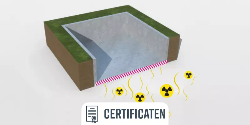 Bekina BeSealed recivied randon gas certificate